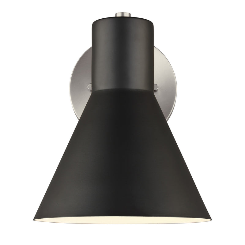 Generation Lighting 4141301EN3-962 One Light Wall / Bath Sconce, Brushed Nickel