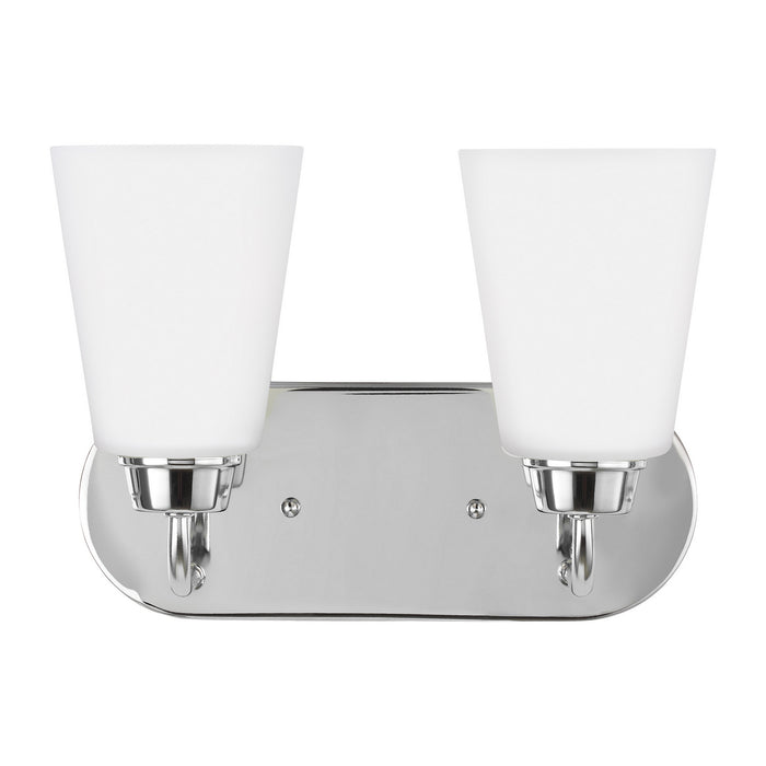 Generation Lighting 4415202-05 Two Light Wall / Bath, Chrome