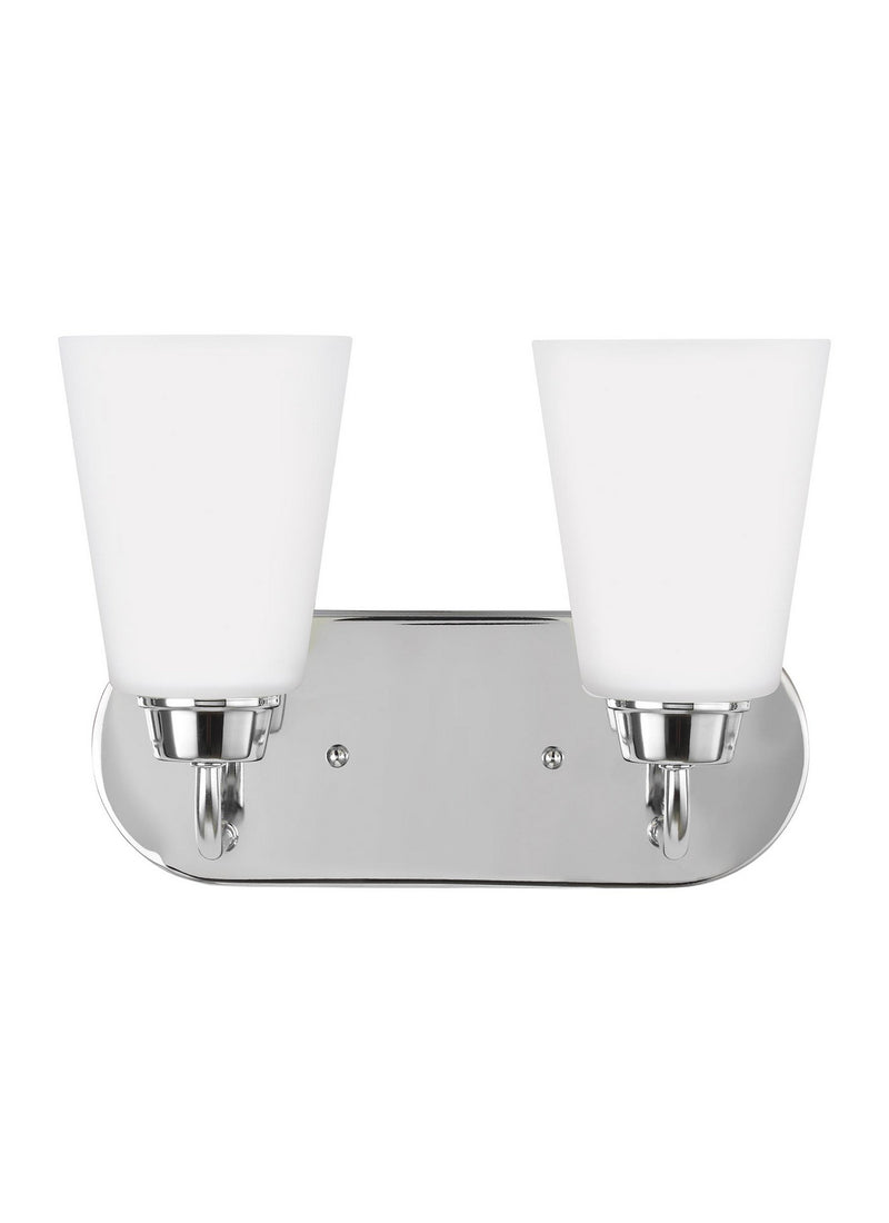 Generation Lighting 4415202EN3-05 Two Light Wall / Bath, Chrome