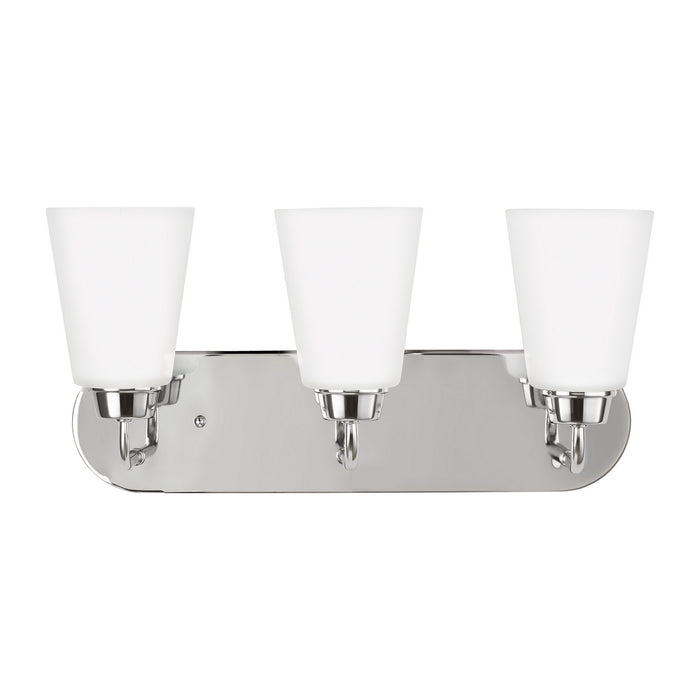 Generation Lighting 4415203-05 Three Light Wall / Bath, Chrome