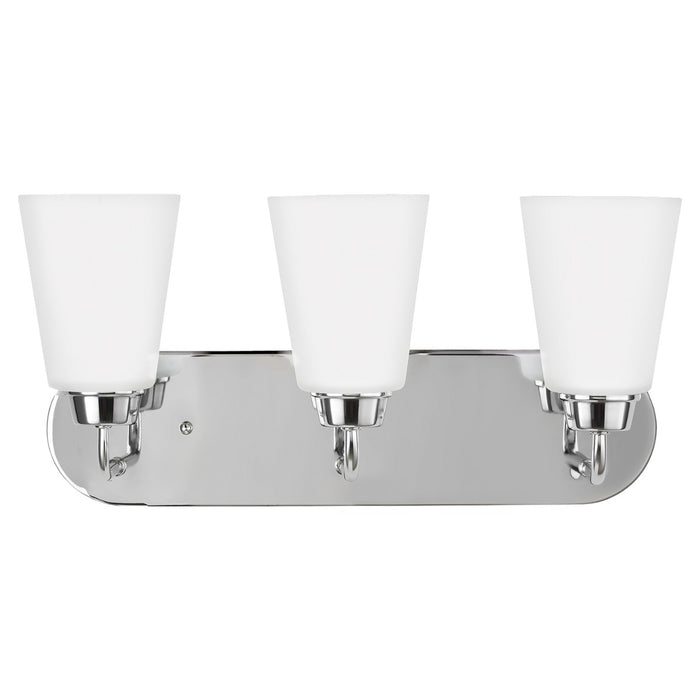 Generation Lighting 4415203EN3-05 Three Light Wall / Bath, Chrome