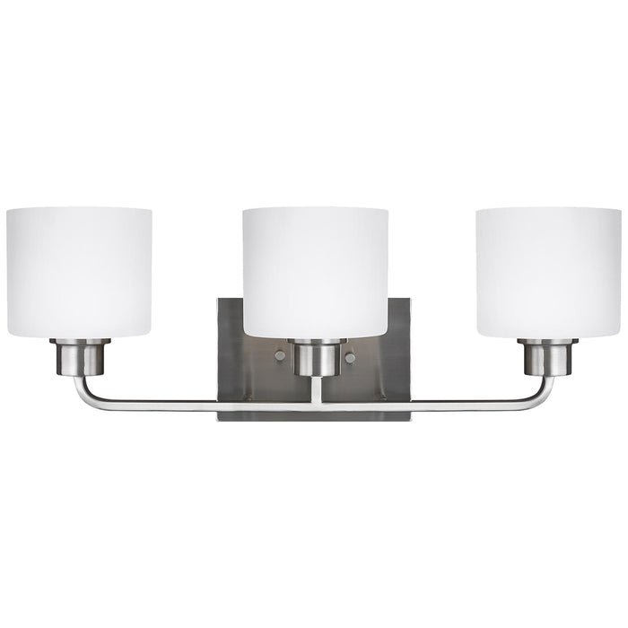 Generation Lighting 4428803EN3-962 Three Light Wall / Bath, Brushed Nickel