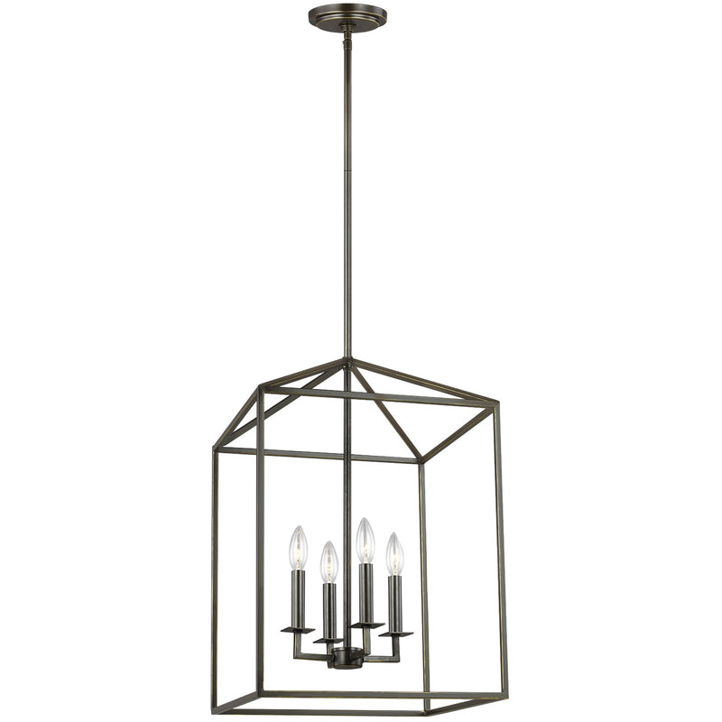 Generation Lighting 5115004EN-710 Four Light Hall / Foyer, Bronze