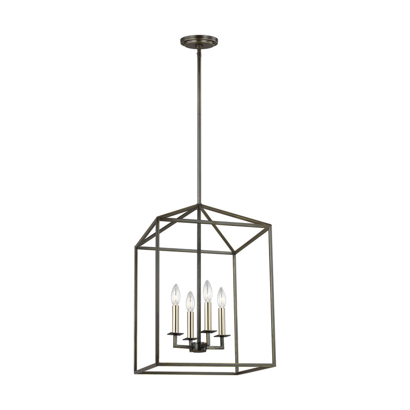 Generation Lighting 5215004-710 Four Light Hall / Foyer, Bronze