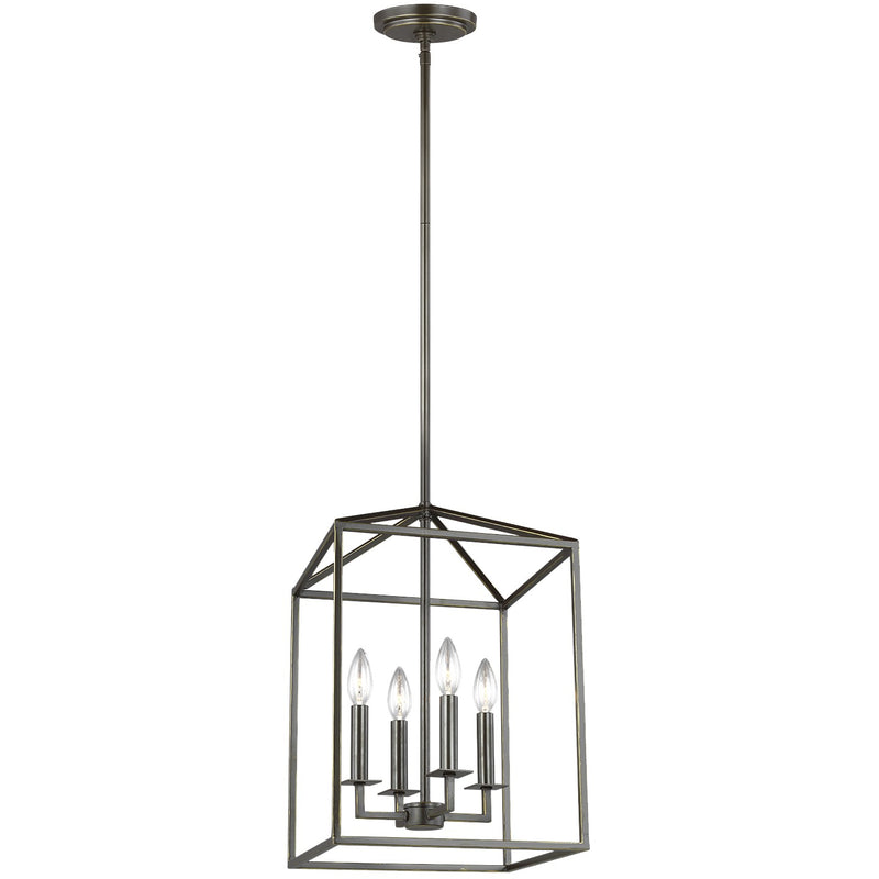 Generation Lighting 5215004EN-710 Four Light Hall / Foyer, Bronze