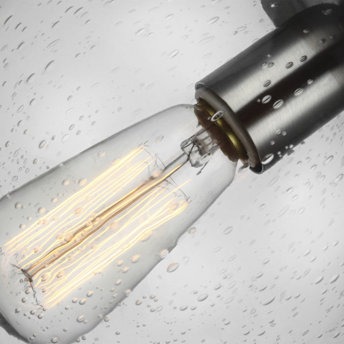 Visual Comfort Studio 6501801-04 One Light Pendant, Satin Aluminum