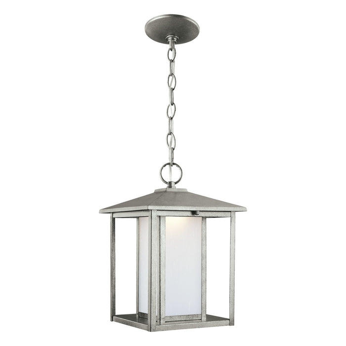 Generation Lighting 6902997S-57 LED Outdoor Pendant, Weathered Pewter