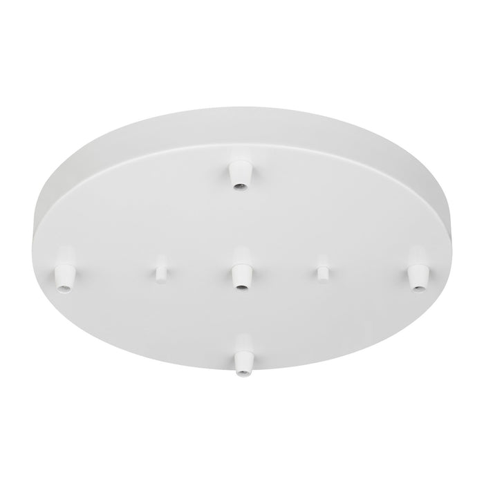 Generation Lighting 7449405-15 Five Light Cluster Canopy, White