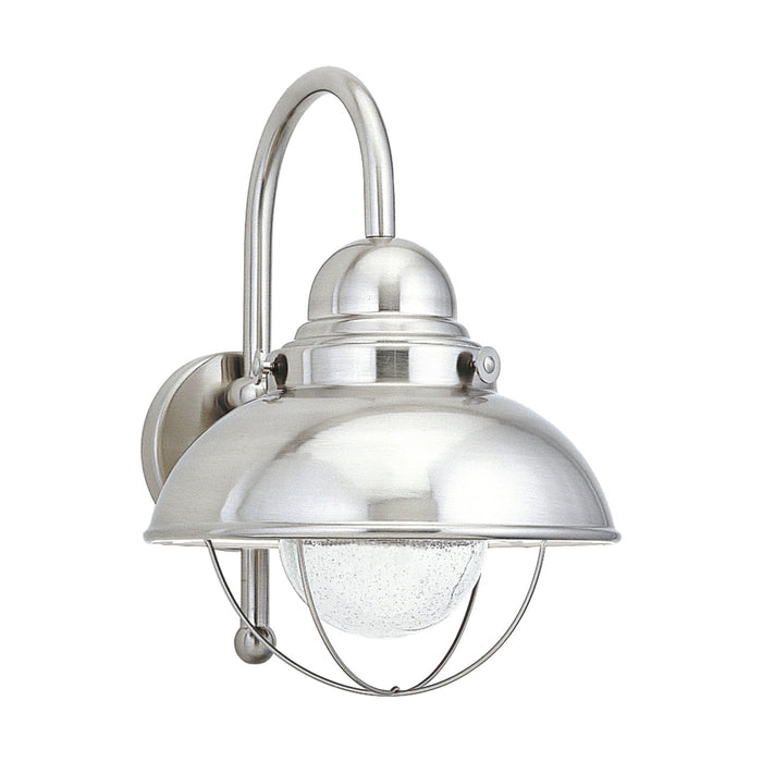 Generation Lighting 887193S-98 LED Outdoor Wall Lantern, Brushed Stainless