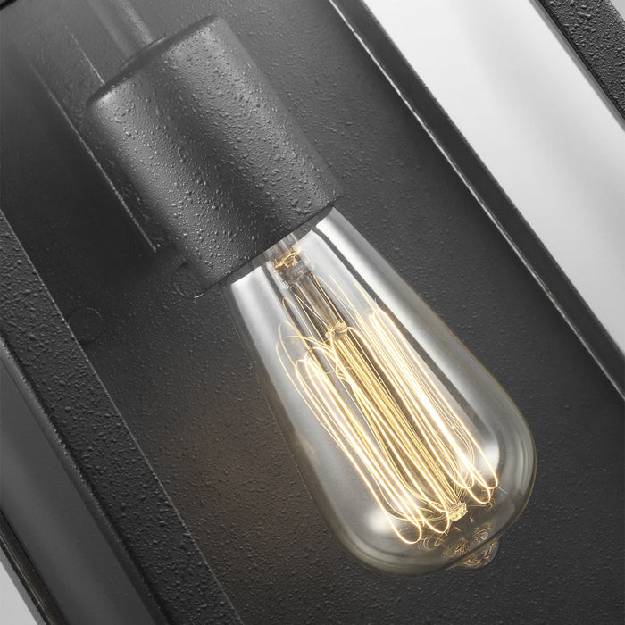 Visual Comfort Studio 8637101-12 One Light Outdoor Wall Lantern, Black