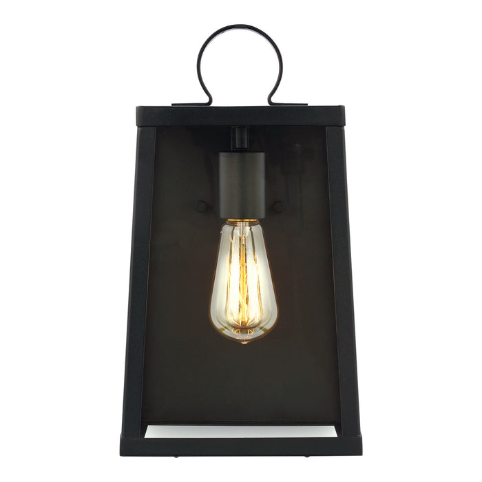 Visual Comfort Studio 8637101-12 One Light Outdoor Wall Lantern, Black