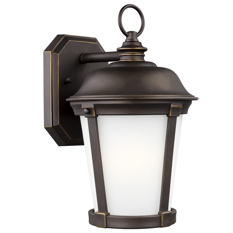 Generation Lighting 8650701EN3-71 One Light Outdoor Wall Lantern, Antique Bronze