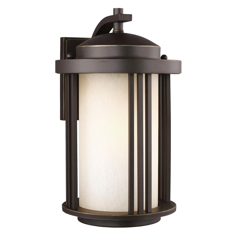 Generation Lighting 8747901DEN3-71 One Light Outdoor Wall Lantern, Antique Bronze