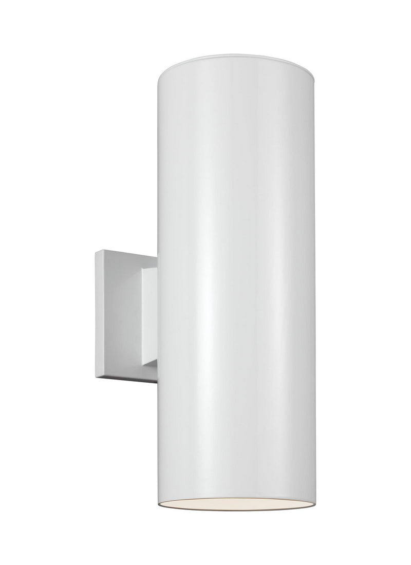 Visual Comfort Studio 8413897S-15 LED Outdoor Wall Lantern, White