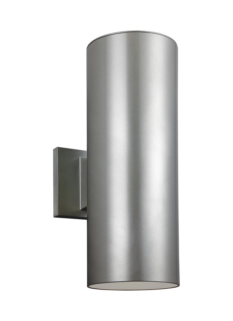 Visual Comfort Studio 8413897S-753 LED Outdoor Wall Lantern, Painted Brushed Nickel