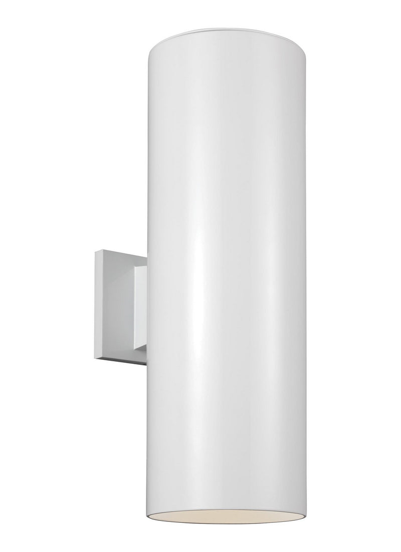 Visual Comfort Studio 8413997S-15 LED Outdoor Wall Lantern, White