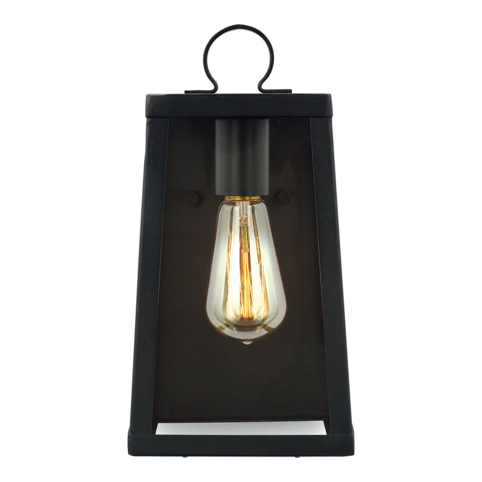 Visual Comfort Studio 8537101-12 One Light Outdoor Wall Lantern, Black