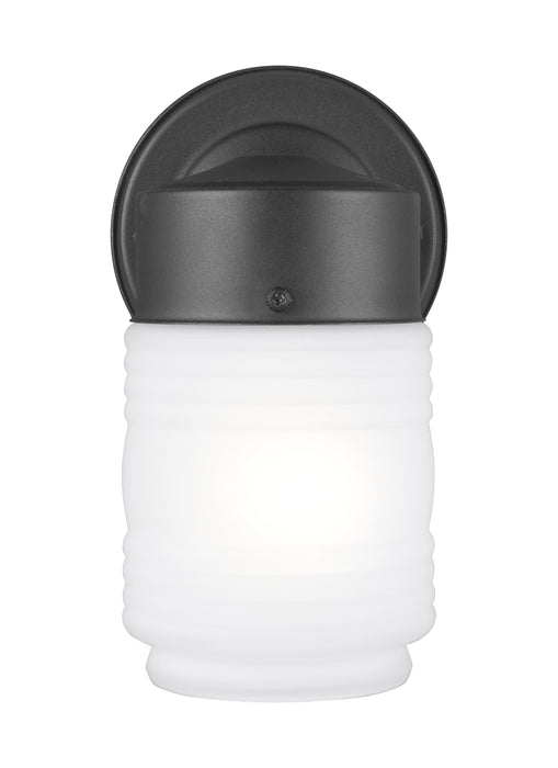 Generation Lighting 8550001EN3-12 One Light Outdoor Wall Lantern, Black