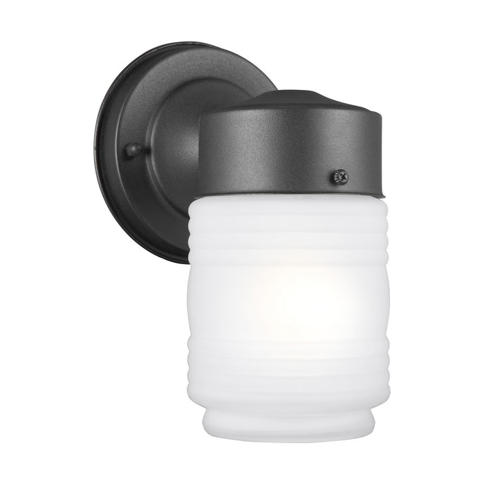 Generation Lighting 8550001EN3-12 One Light Outdoor Wall Lantern, Black