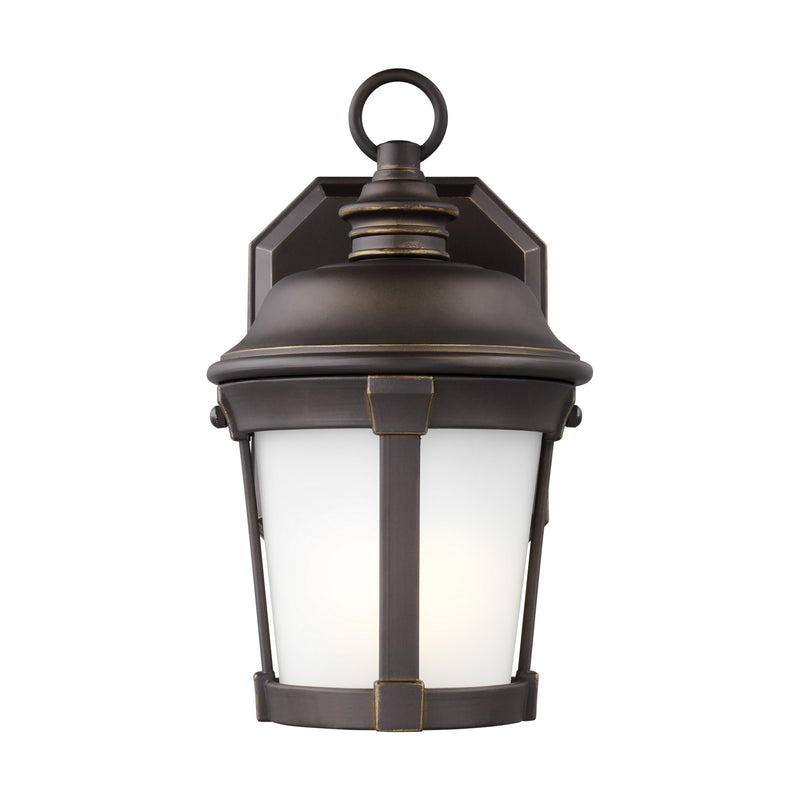 Generation Lighting 8550701EN3-71 One Light Outdoor Wall Lantern, Antique Bronze