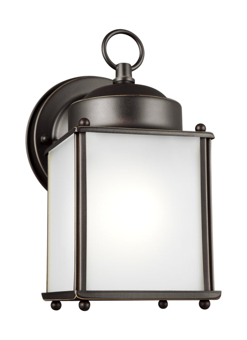 Generation Lighting 8592001-71 One Light Outdoor Wall Lantern, Antique Bronze