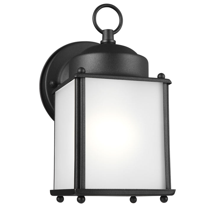Generation Lighting 8592001EN3-12 One Light Outdoor Wall Lantern, Black