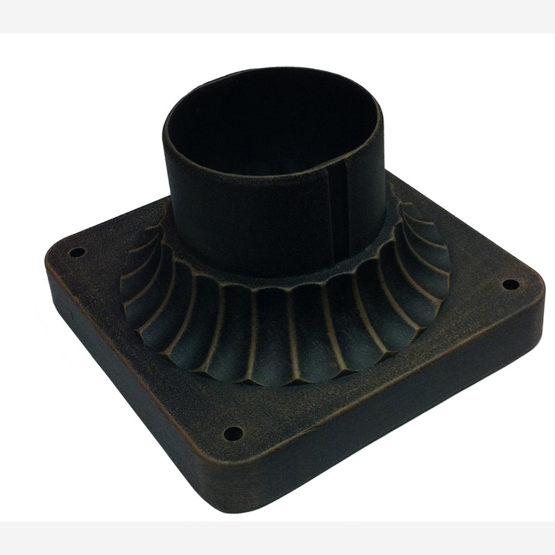 Artcraft AC226RU Post Fitter Mount, Rust