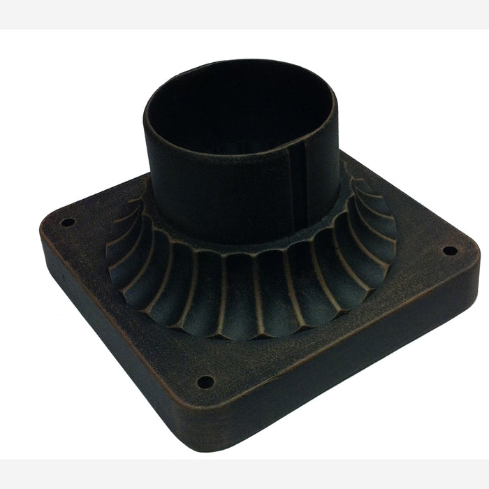 Artcraft AC226RU Post Fitter Mount, Rust