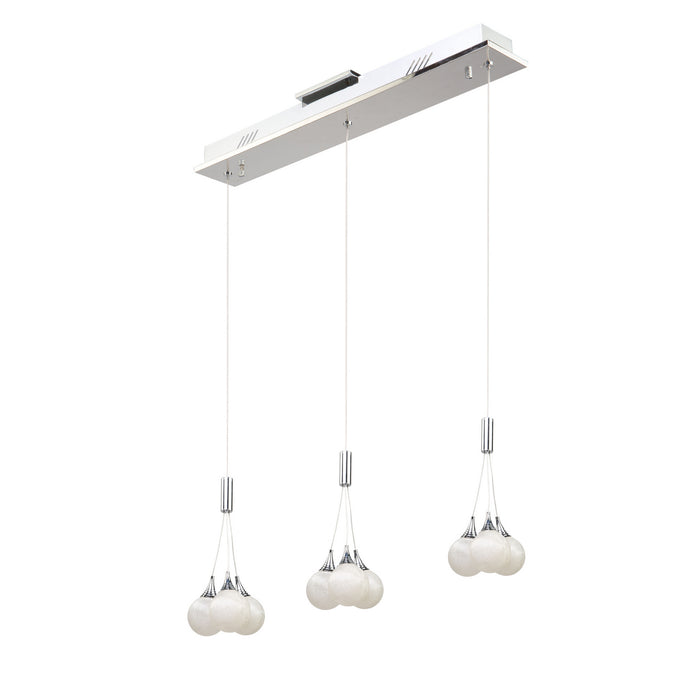 Artcraft AC7579 LED Island Pendant, Chrome