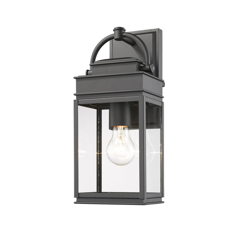 Artcraft AC8220BK One Light Outdoor Wall Mount, Black