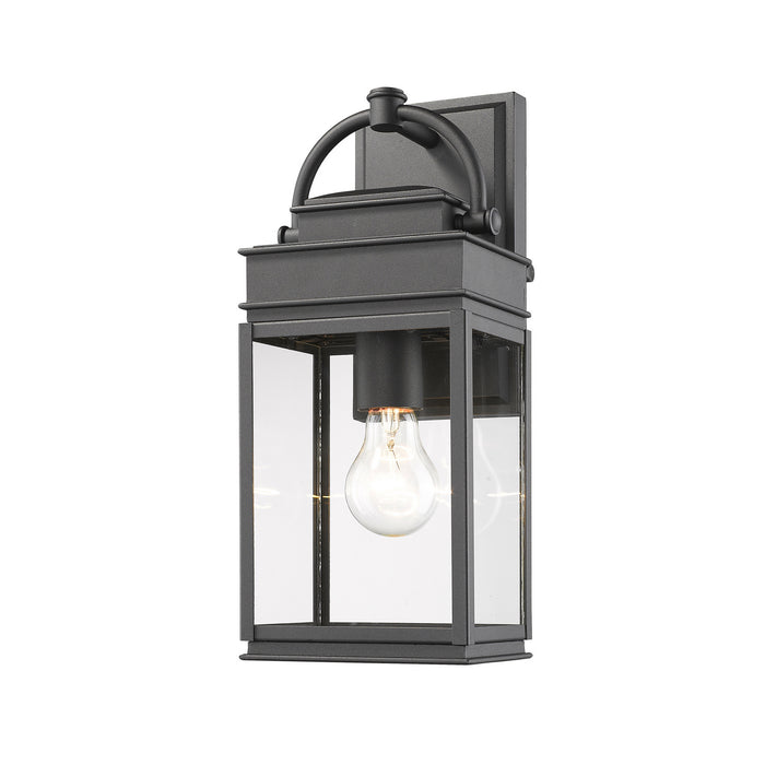 Artcraft AC8220BK One Light Outdoor Wall Mount, Black