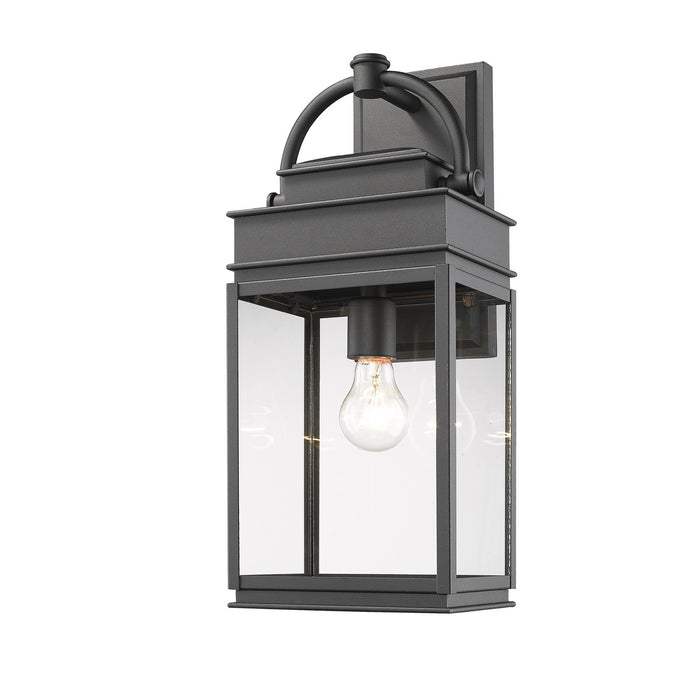 Artcraft AC8230BK One Light Outdoor Wall Mount, Black