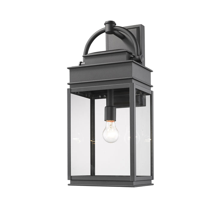 Artcraft AC8240BK One Light Outdoor Wall Mount, Black