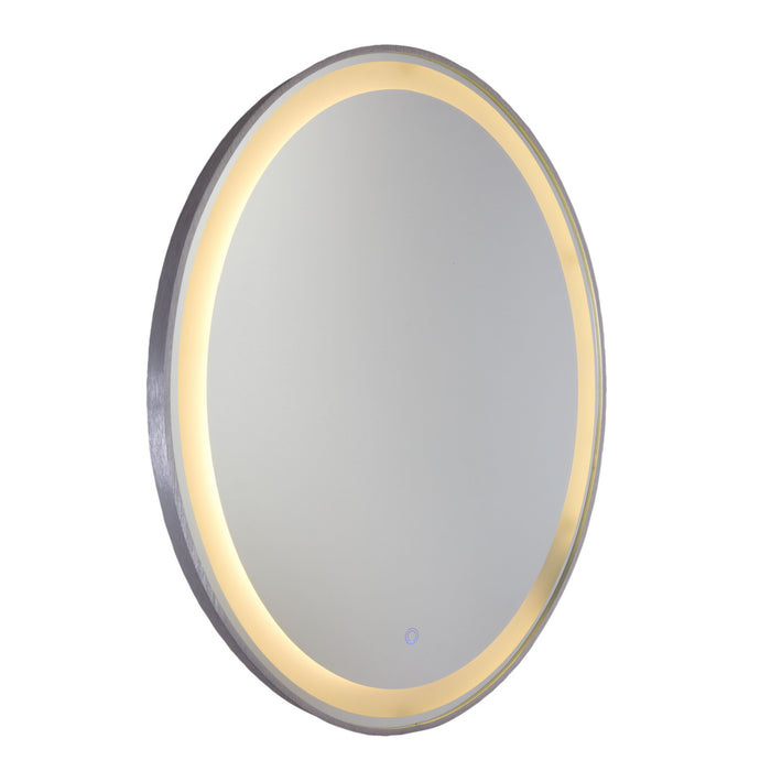 Artcraft AM300 LED Mirror, Brushed Aluminum