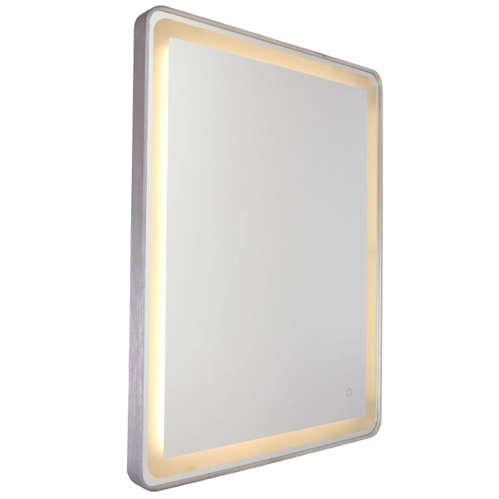 Artcraft AM301 LED Mirror, Brushed Aluminum