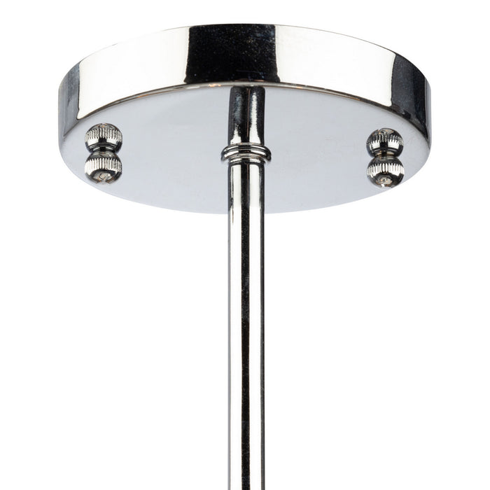 Artcraft CL15112 Three Light Semi Flush Mount, Dark Bronze, Chrome, Satin Brass