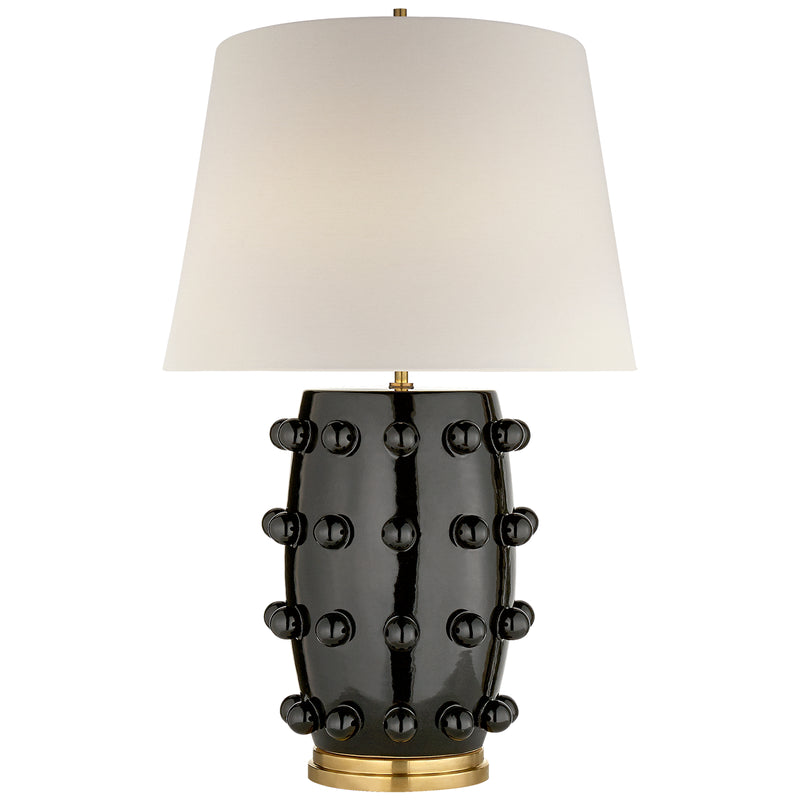 Visual Comfort Signature KW 3031BLK-L One Light Table Lamp, Black