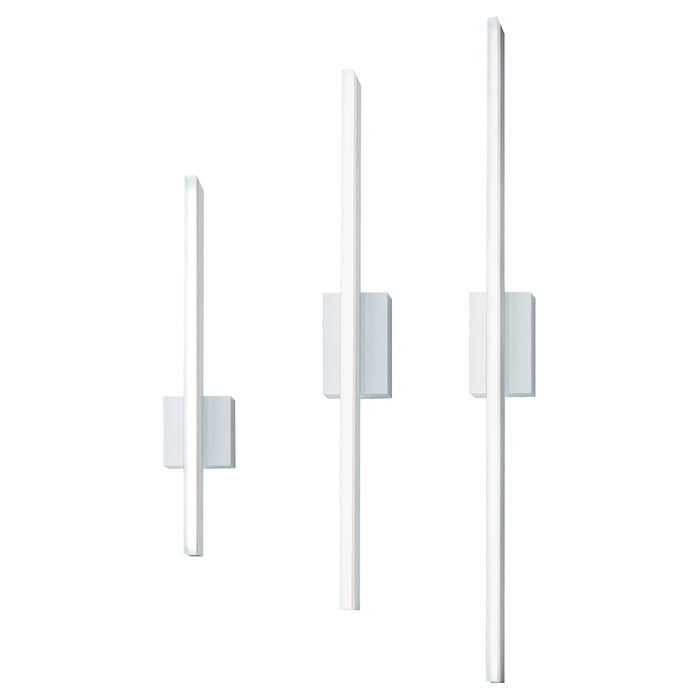 Norwell Lighting 9740-GW-MA LED Wall Sconce, Gloss White
