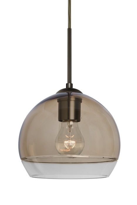 Besa 1JC-ALLY8SM-BR One Light Pendant, Bronze