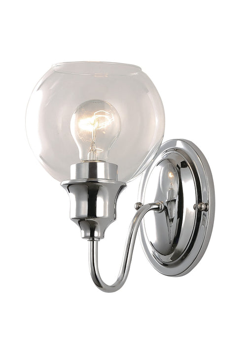 Maxim 1111CLPC One Light Wall Sconce, Polished Chrome
