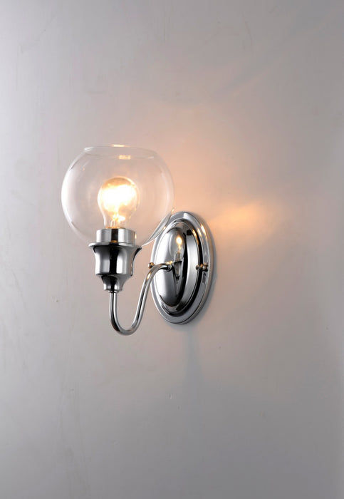 Maxim 1111CLPC One Light Wall Sconce, Polished Chrome