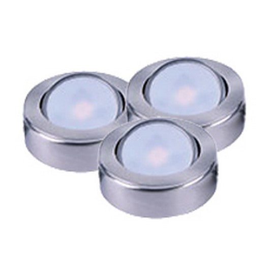 Maxim 53835SN LED Puck, Satin Nickel