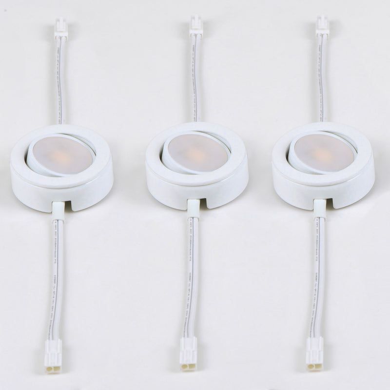 Maxim 53835WT LED Puck, White