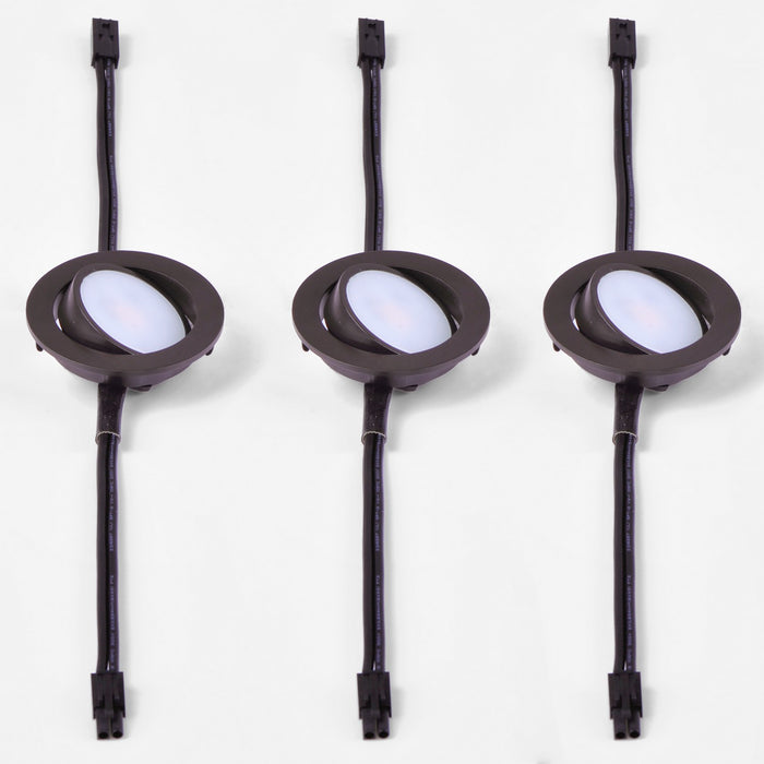 Maxim 53836BRZ LED Puck, Anodized Bronze