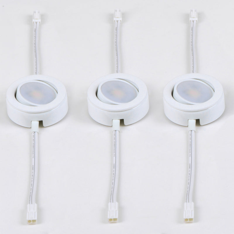 Maxim 53836WT LED Puck, White