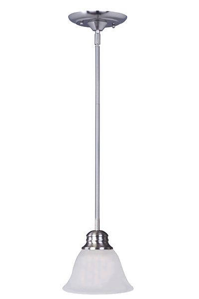 Maxim 91067FTSN One Light Mini Pendant, Satin Nickel