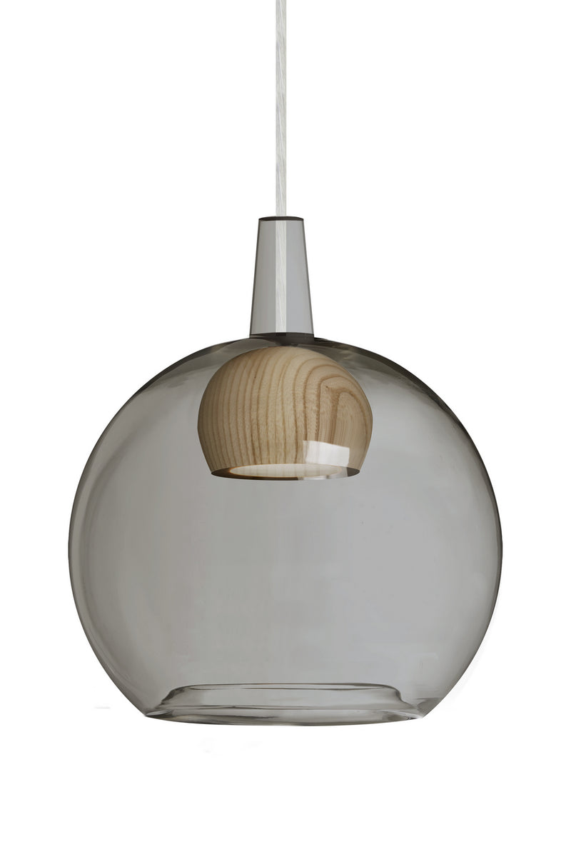 Besa 1JC-BENJISMNA-LED-SN LED Pendant, Satin Nickel