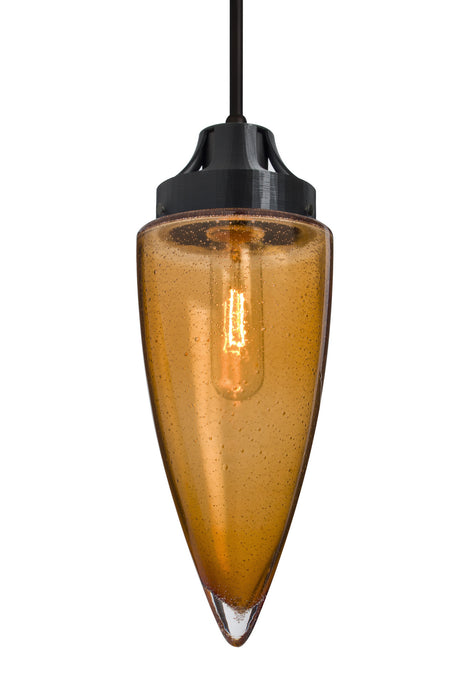 Besa 1JC-SULUAM-BK One Light Pendant, Black