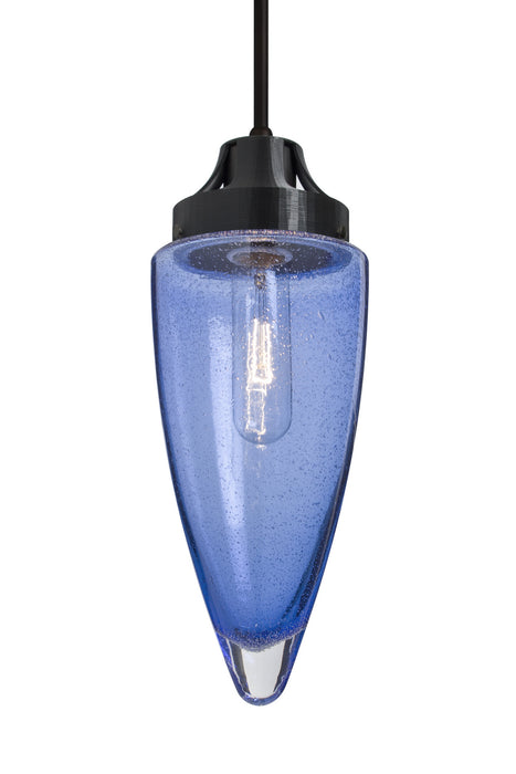 Besa 1JC-SULUBL-BK One Light Pendant, Black