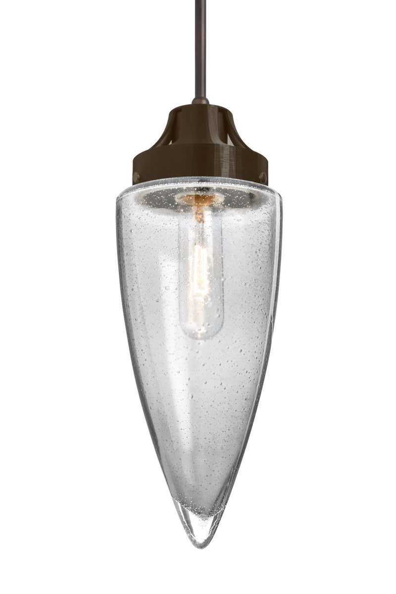 Besa 1JC-SULUCL-BR One Light Pendant, Bronze